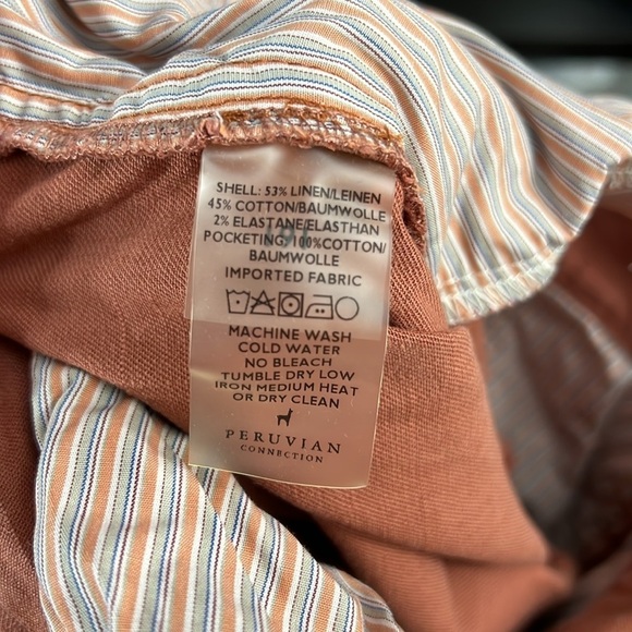 Peruvian Connection‎ Rust Orange Trousers - Picture 15 of 16